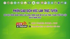 PHIÊN GIAO DỊCH TRỰC TUYẾN ĐỒNG BẰNG SÔNG CỬU LONG, ĐÔNG NAM BỘ VÀ CÁC TỈNH THÀNH PHỐ LÂN CẬN QUÝ II NĂM 2025 (17/6/2025)